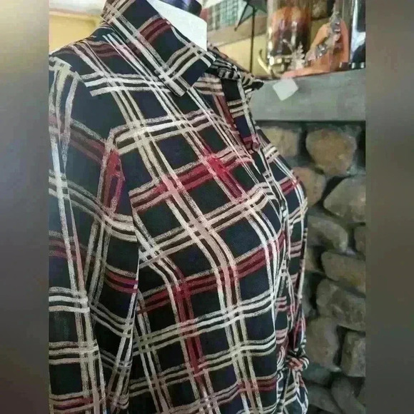 NWOT Emma & Michele Shirt Dress Size L - Picture 4 of 11